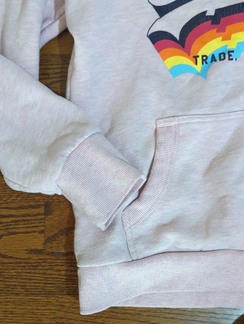 Real SuperDry Japan Pink Pullover Hoodie Streetwear Normcore Cotton Blend Sz M